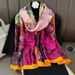 Spring and Autumn Winter Fashionable French Sweet Scarf Thin Versatile Western Fashion Women's Silk Long Style_voghion.com