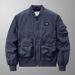 Herren Bomberjacke Jacke Fluganzug Baseball Uniform Arbeit_voghion.com
