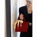Women's Large Capacity Bucket Women 2025 New Crossbody Handbag Red Bride Wedding Bag_voghion.com