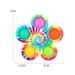 Stress Relief Toys Stem Supply Finger Bubble Music Double Sided UV Printing Colorful Pattern Rat Extermination Pioneer Finger Gyroscope_voghion.com