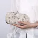 Borsa a mano con pochette in cristallo e perle da donna, con ricamo, da sera, per matrimonio, da sposa, con tracolla ZD1529 250529l_voghion.com