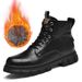 Martin Boots Herren High-Top-Stiefel Handgekratzte Werkzeugschuhe Junge und junge Retro-Casual-Lederstiefel Herren_voghion.com