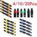 Lot de 4, 10 ou 20 connecteurs XLR mâles/femelles à 3 broches pour haut-parleur, connecteurs à souder, câble audio et micro, 6 couleurs_voghion.com