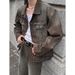 Retro-inspired Heavyweight Washed And Distressed Dyeing Spring/fall Short Denim Jacket For Men - Stylish Outerwear_voghion.com