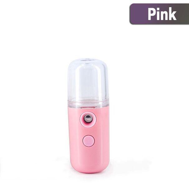 1 stk Lille Nano Spray Vandpåfyldningsinstrument Sprayer Bærbar håndholdt luftfugter Nano Mist Sprøjte_voghion.com