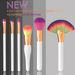 6 wäiss Boutique-Design kreativ professionell Make-up-Pinselset_voghion.com