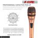 5 CORE Professional Dynamic Vocal Microphone Neodymium Cardioid Unidirectional Handheld Mic for Singing Karaoke Steel Mesh Grille Metal Body With ON O_voghion.com