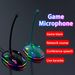 Microfono di registrazione a condensatore USB per conferenze da tavolo RGB Game M9_voghion.com