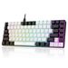Game Office Silent Office Machinery Feel Wired Keyboard Key Line Separation Keypad Luminous Compact_voghion.com