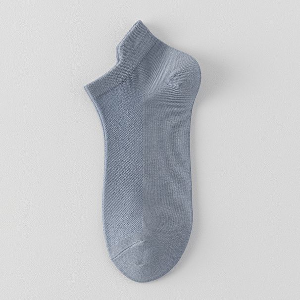 Men's Socks Pure Cotton Short Socks Mesh Shallow Mouth Non Slip Anti Drop Stand Up Ear Boat Socks Antibacterial Men's Socks Casual All Match_voghion.com