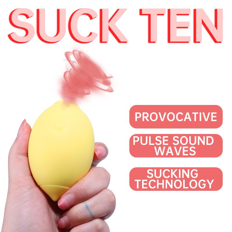 Sucking Instant Masturbator Little Lemon Clitoral G-Spot Orgasm Female Sex Toy_voghion.com