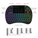 RII X8 Wireless Mini Farbige Hintergrundbeleuchtung Handheld Tastatur Taste Maus Integrierte Eingabe Handliches Gadget_voghion.com