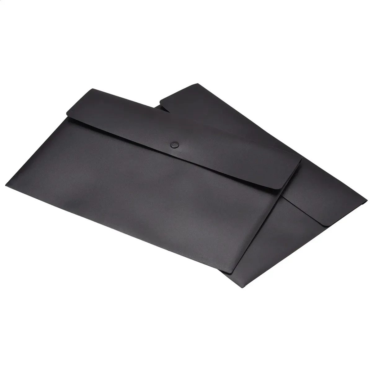 5 stuks draagbare mapvakken A4 envelop documentenorganizer met drukknoop PP lichtgewicht multifunctionele opbergruimte_voghion.com