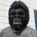 King Kong Mask Horror Animal Gorilla Monkey Mask Novelty Halloween Cosplay Costume Headgear Animal Party Chimp Full Head Mask_voghion.com