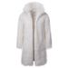 Cappotto in pelliccia sintetica da uomo, lungo ed elegante soprabito con collo alto, giacca invernale foderata in velluto, in bianco e nero_voghion.com