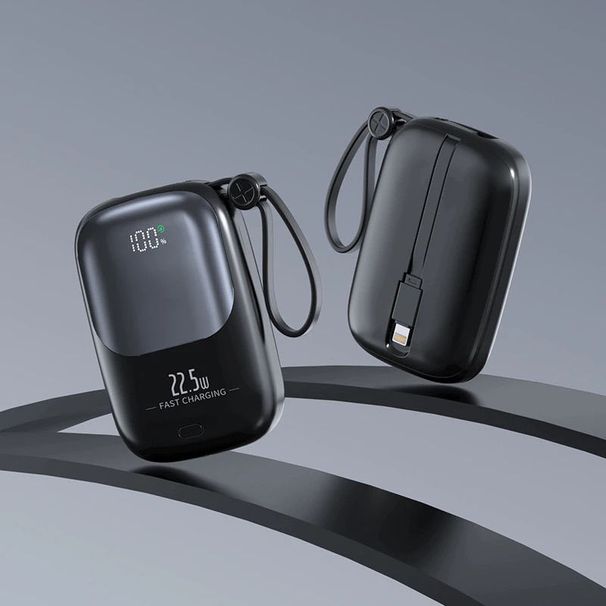 22,5 W Superschnellladung 20000 mAh Eingebaute mobile Powerbank mit großer Kapazität Kleines tragbares Ladegerät_voghion.com