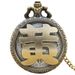 Hundred Chinese Style Hollow Totem Surname Genealogy Major Surnames Family Name Pocket Watch_voghion.com