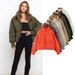Women's loose thin warm bread suit short lazy wind Warm jacket jacket_voghion.com