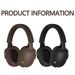 Retro Wireless Bluetooth Headphones – Over-Ear With Type-C, Hi-Fi Sound & RGB Lights (8+ Hours, IPX4 Splashproof, Compatible With IPhone/Android)_voghion.com