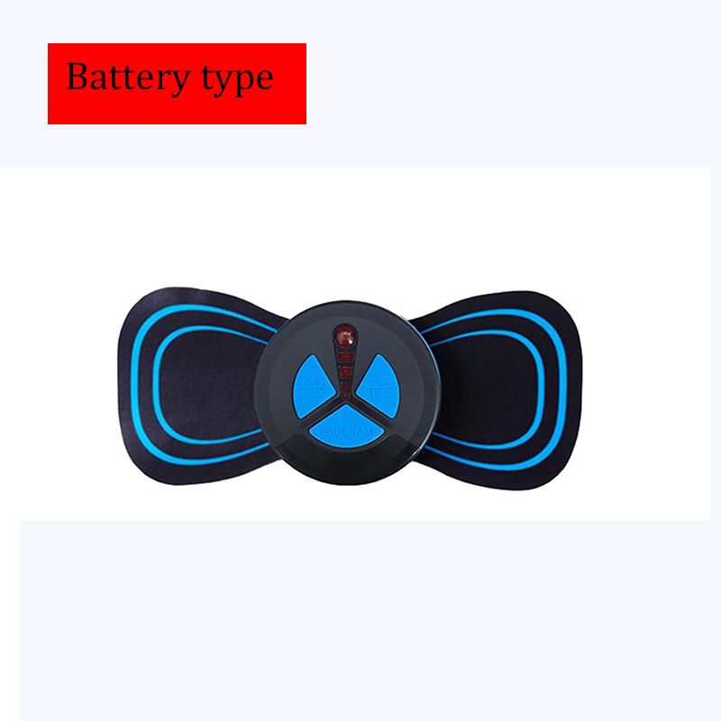 Pulse Neck EMS Massager Sticker Tens Cervical Massager Back Patch Muscle Stimulator Pain Relief Relaxing S_voghion.com