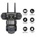 QD19 V380 Three-screen HD Night Vision Outdoor Multi-lens Mobile Remote Wireless Surveillance Camera_voghion.com