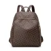 Designer Bag Free Shipping Geometric Pattern Backpack With Adjustable Straps And Zipper Pockets_voghion.com