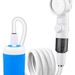 Pompa per doccia portatile certificata CE – Getto regolabile con alloggiamento in ABS (compatibile con soffioni doccia nuovi/vecchi)_voghion.com