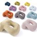 Office Artifact 2025 New Multi Functional Nap For Students Plush Solid Color Pillow_voghion.com