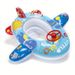 Anello da nuoto gonfiabile per aeroplano di dinosauro per bambini, galleggiante per sedile dei cartoni animati, galleggiante per piscina in PVC resistente per bambini e bambine, forniture per piscina estiva_voghion.com