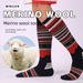 Meias de esqui/caminhada para adultos, acima do joelho, com sola grossa de toalha, ideais para atividades ao ar livre, caminhadas, esqui e atividades ao ar livre, respiráveis e absorventes de suor._voghion.com
