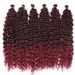 Extensions Capelli all'uncinetto Grana larga Capelli ricci lunghi e profondi 18 pollici 80g Parrucca in fibra chimica Capelli all'uncinetto_voghion.com