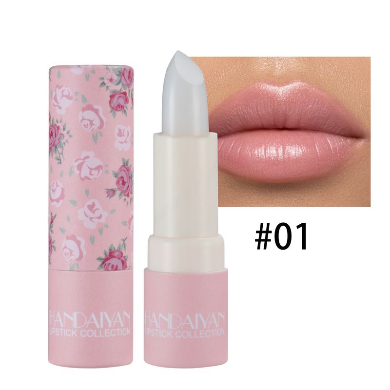 HANDAIYAN Feuchtigkeitsspendende Matte Lippenstift Pabeiertube Samtmëschung fillt sech schwéier ze entfärben Naked Color Lippenstift_voghion.com