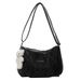 Women's Tote Large Capacity Spring Summer New 2025 Versatile Ins Style Pleated Commuter Fashion Crossbody Bag Trendy_voghion.com