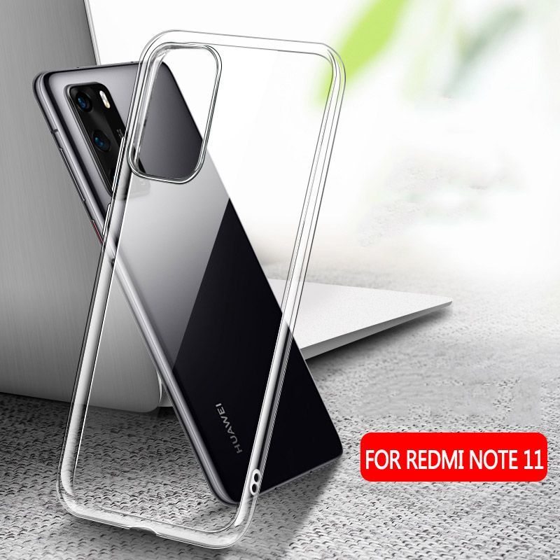 Klare, weiche Telefonhülle für Xiaomi Redmi Note 10 Pro Max Note 11 Pro Hülle transparente Abdeckung für Redmi_voghion.com