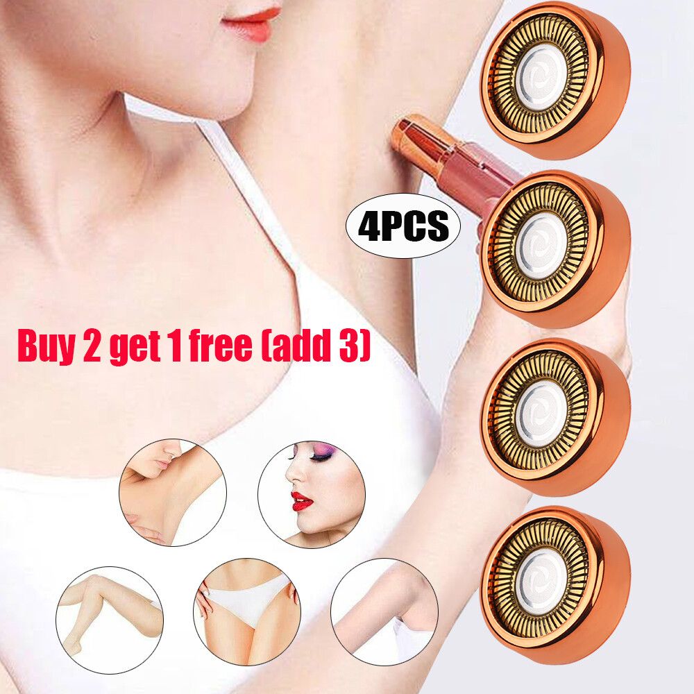 4 x neue FLAWLBSS Haarentferner Ersatzköpfe Klinge Finishing Touch Epilierer UK_voghion.com