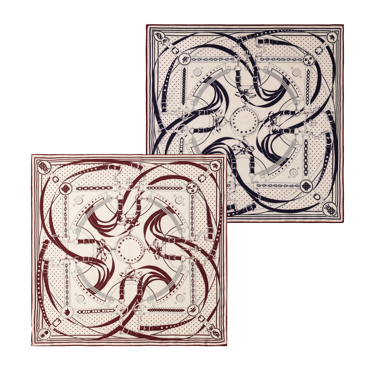 Sciarpa da collo piccola, calda e versatile, in seta e lana, stampata su entrambi i lati, stile Morning Stroll, per donna, all'ingrosso_voghion.com