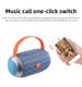 Enceinte Bluetooth sans fil TG112, portable et créative, avec double diaphragme, emplacement pour carte et radio intégrée (cadeau)._voghion.com