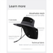 MISSION per uomo, cappello da pescatore, da escursionismo, con protezione solare, estivo, con tesa larga e protezione UV_voghion.com