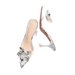 Atemberaubend~ Kristall spitze Zehen transparent feinen High Heel_voghion.com