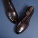 Timeless British Brogues For Men, Goodyear Welted Calfskin Shoes, Retro Round Toe Design_voghion.com