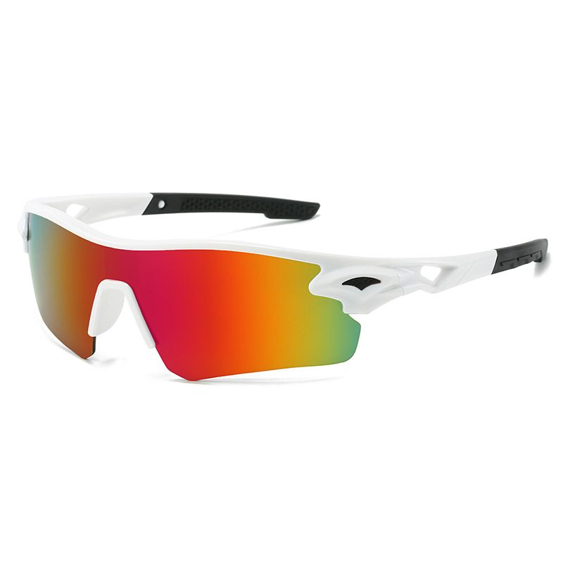 New Outdoor Sports Colorful Mountaineering UV Protection Cycling Sunglasses 9355 Glasses_voghion.com