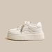 Spring women's shoes new white board shoes thick soles to increase small people_voghion.com