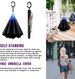 56" Reverse Umbrella - Double Canopy Windproof_voghion.com