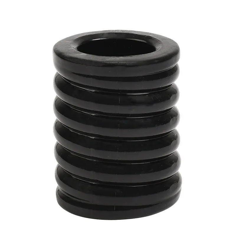 Anneau de pénis masculin avec verrouillage, anneau de bondage, boule d'érection, retardateur d'éjaculation, boule d'agrandissement réutilisable, extenseur de pénis, jouet sexuel pour homme_voghion.com