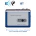 Lecteur de cassettes portable Walkman avec sortie Bluetooth pour casque/haut-parleurs_voghion.com