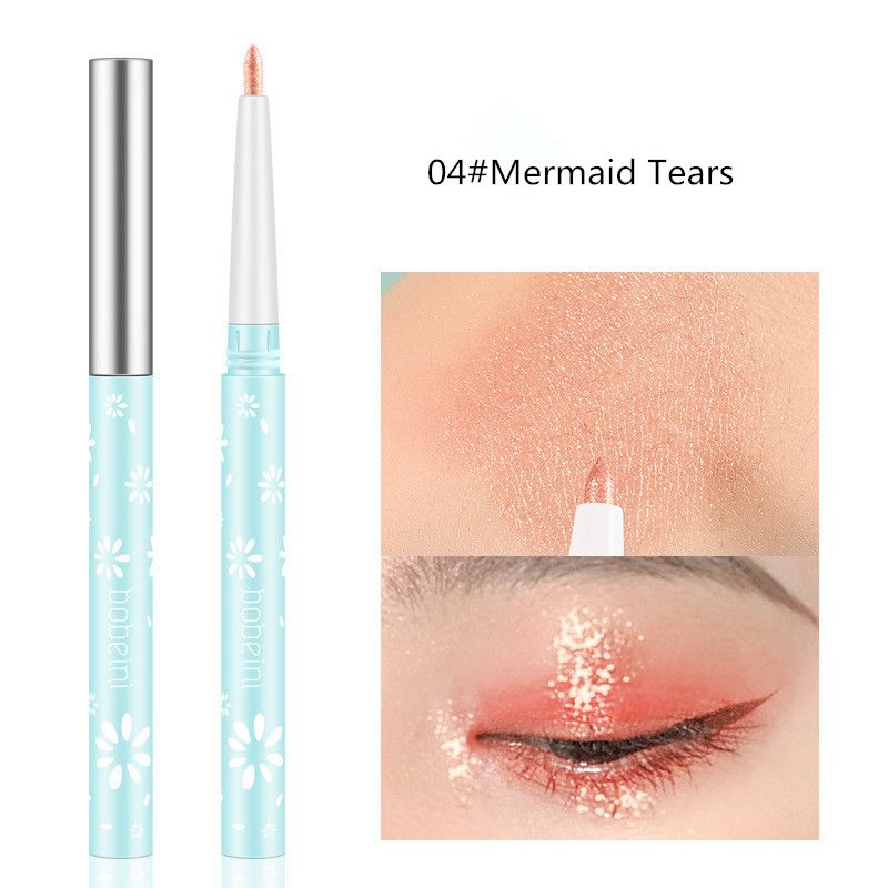 Rosa 1PC Perlglanz-Lidschattenstift Wasserdichter, langlebiger Glitzer-Schimmer-Lidschattenstift Textmarker S_voghion.com