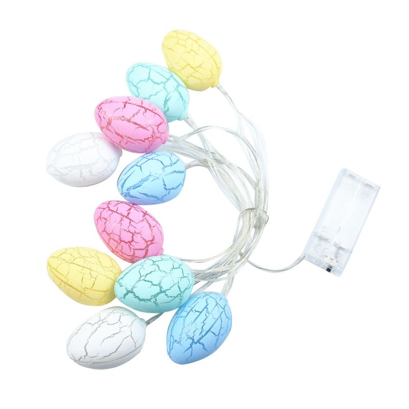 Pasqua Nuovo LED Uovo Rotto Coniglio Mix And Match Luce Stringa Telecomando Batteria Scatola Decorazione Casa Luci Colorate_voghion.com