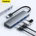 Baseus 4-poorts ABS USB-hub 3.0 voor laptop, multisplitteradapter voor Xiaomi Lenovo laptop, pc, computeraccessoires_voghion.com