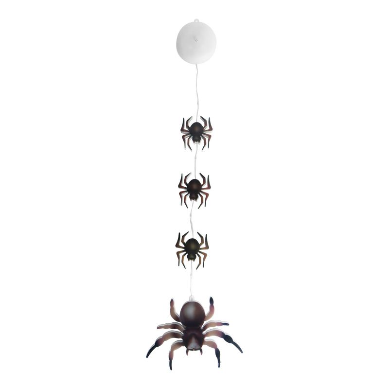 Spooky Halloween String Lights With Pumpkin Skull Owl & Spider Decorations - Indoor Party LED Lighting For Haunted House Escape Room_voghion.com