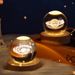Cielo stellato Personalità creativa Pianeta Luna Sfera di cristallo Piccola luce notturna Proiezione Atmosfera Lampada da tavolo Regalo creativo_voghion.com
